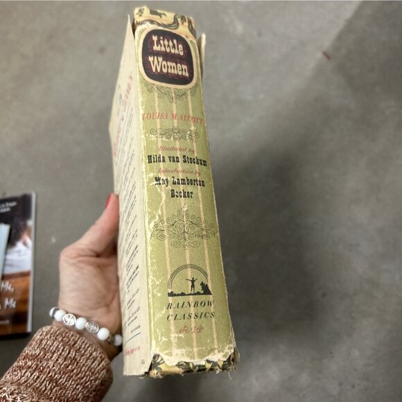 Little Women Louisa May Alcott Rainbow Classics Illustrated 1946 Hardcover HCDJ - Picture 8 of 11